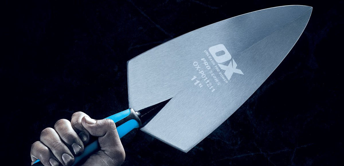 OX Tools PRO мистрия 11" в действие — професионална употреба