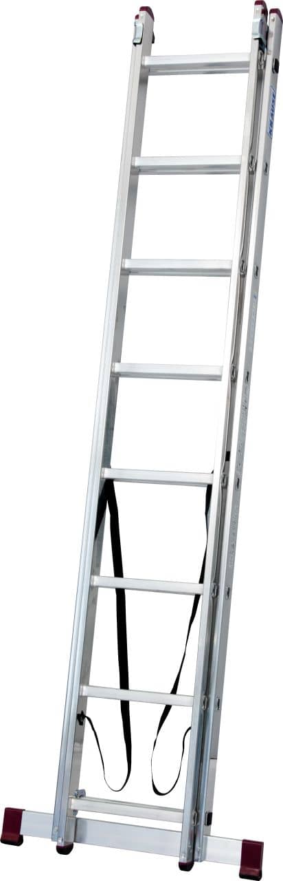 KRAUSE Corda two-section aluminium ladder 2x8