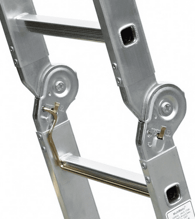 Multipurpose hinged ladder with platform KRAUSE MultiMatic 4x3
