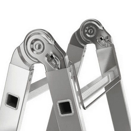 Multipurpose hinged ladder with platform KRAUSE MultiMatic 4x3