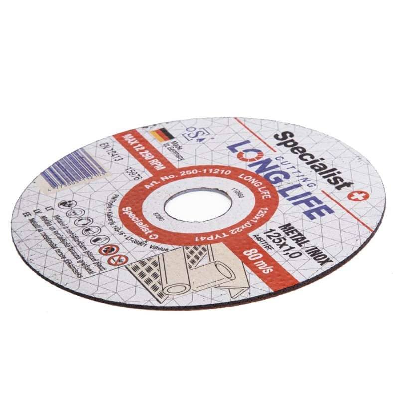 Specialist+ Metal cutting disc long life 125x1x22
