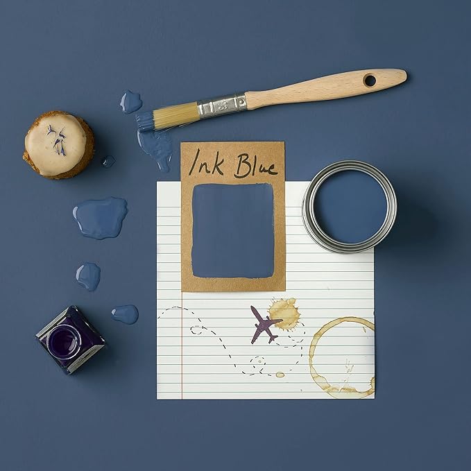 RUST OLEUM Тебеширена боя за мебели/Ink Blue 750ml