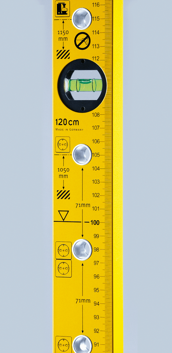 STABILA Aluminum electric level type 70 120 sm