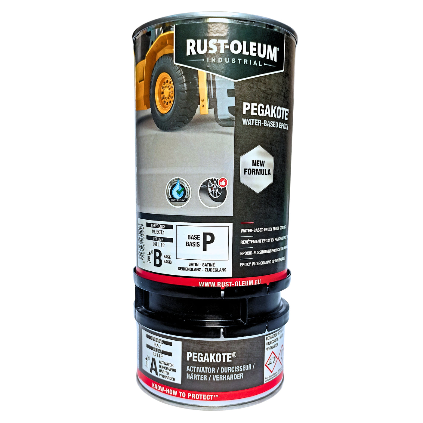 RUST OLEUM Pegakote Боя за плочки /White 1L