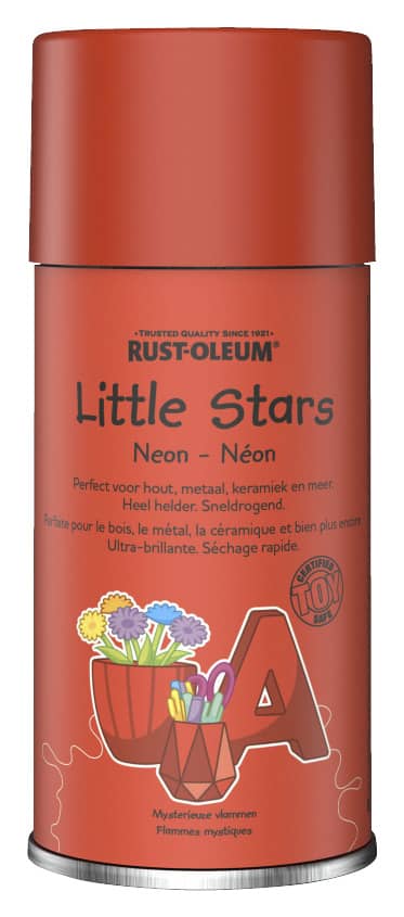RUST OLEUM Little Stars Неонова спрей боя, оранжева 150мл