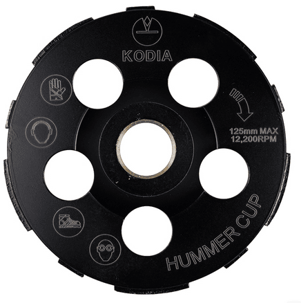 KODIA Grinding Disc HUMMER CUP WHEEL - 125х25/22.23mm