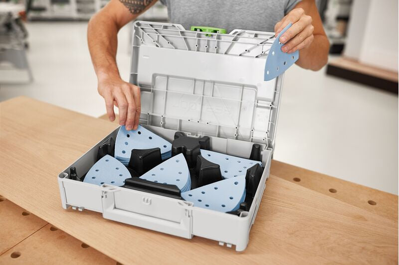 Festool Abrasives Systainer³ Granat SYS-STF DELTA GR-Set