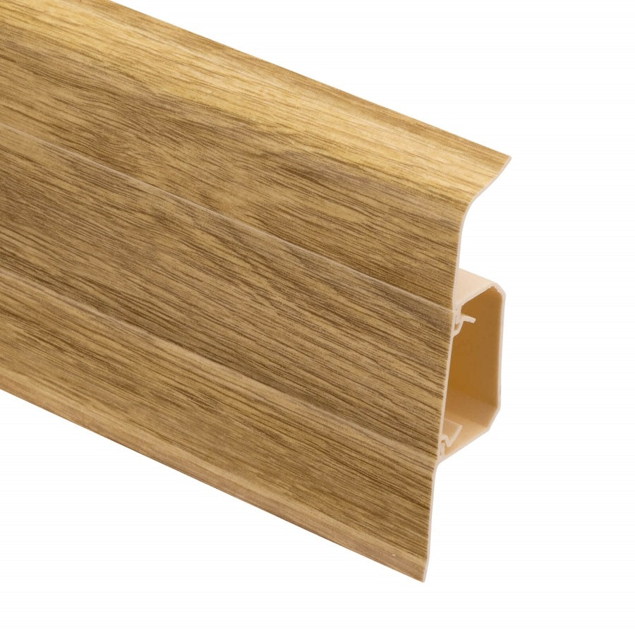 PVC skirting board SG75/R2 Salag with cable channel, Galego, 2.2 m