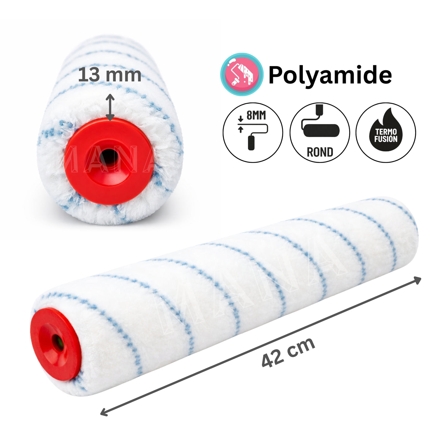 MANA Poly 13 Валяк 42см