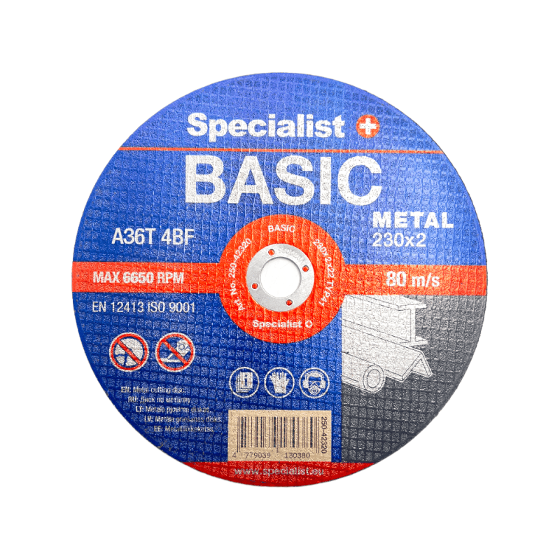 Specialist+ Basic Диск за метал 230x2x22