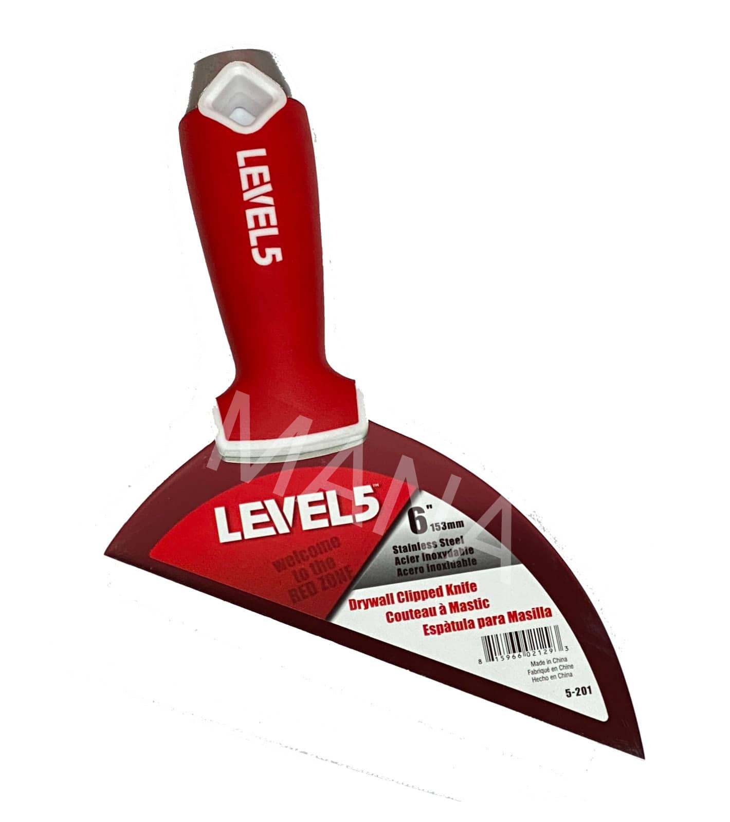 LEVEL 5 6”/152mm Отрязана шпакла от неръждаема стомана