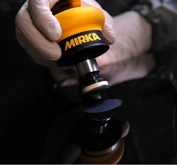 MIRKA ROS 150NV 32 mm 5.0 mm orbit, Пневматична ексцентрикова машина