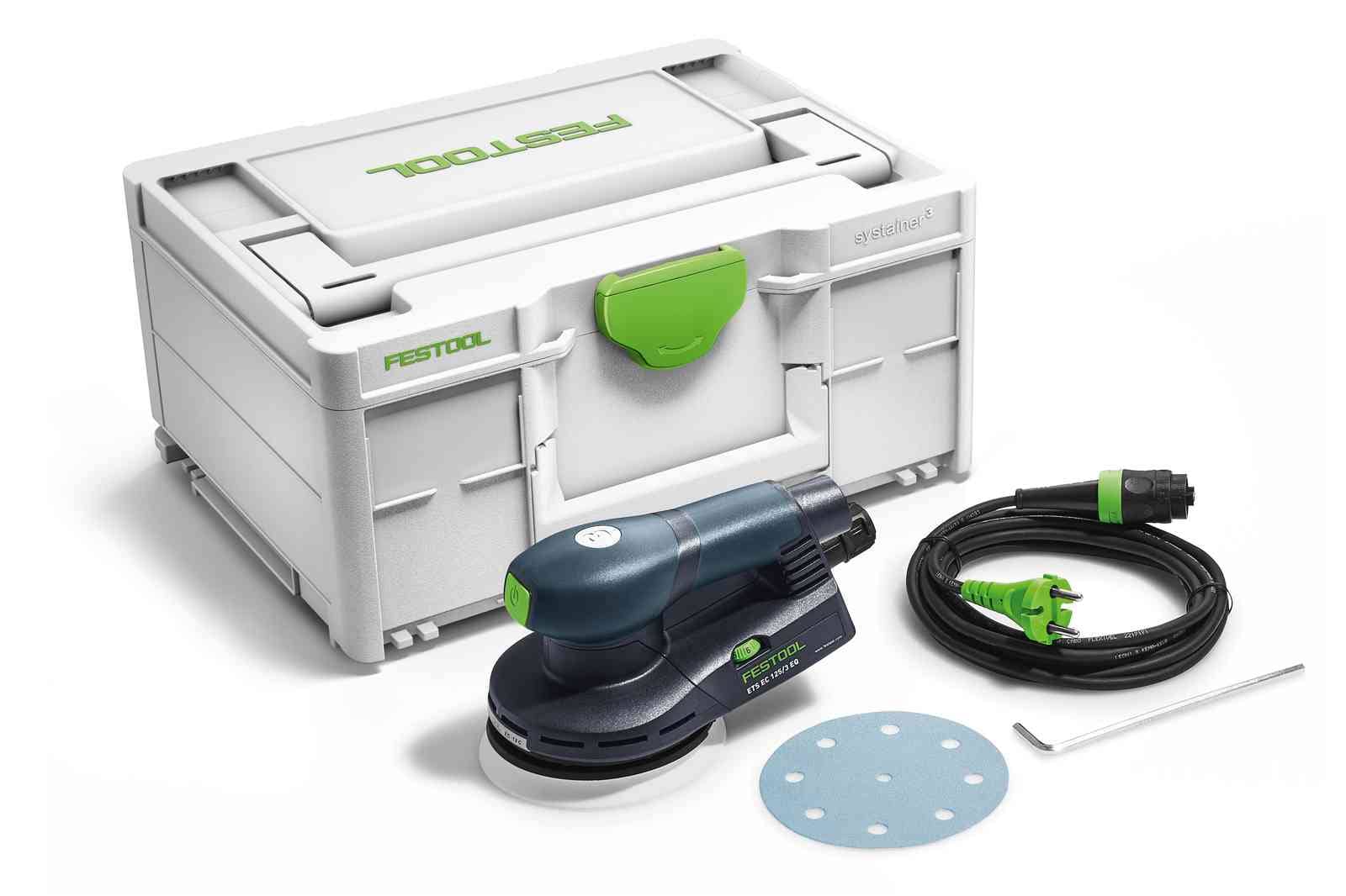 Festool Ексцентършлайф машина ETS EC 125/3 EQ-Plus