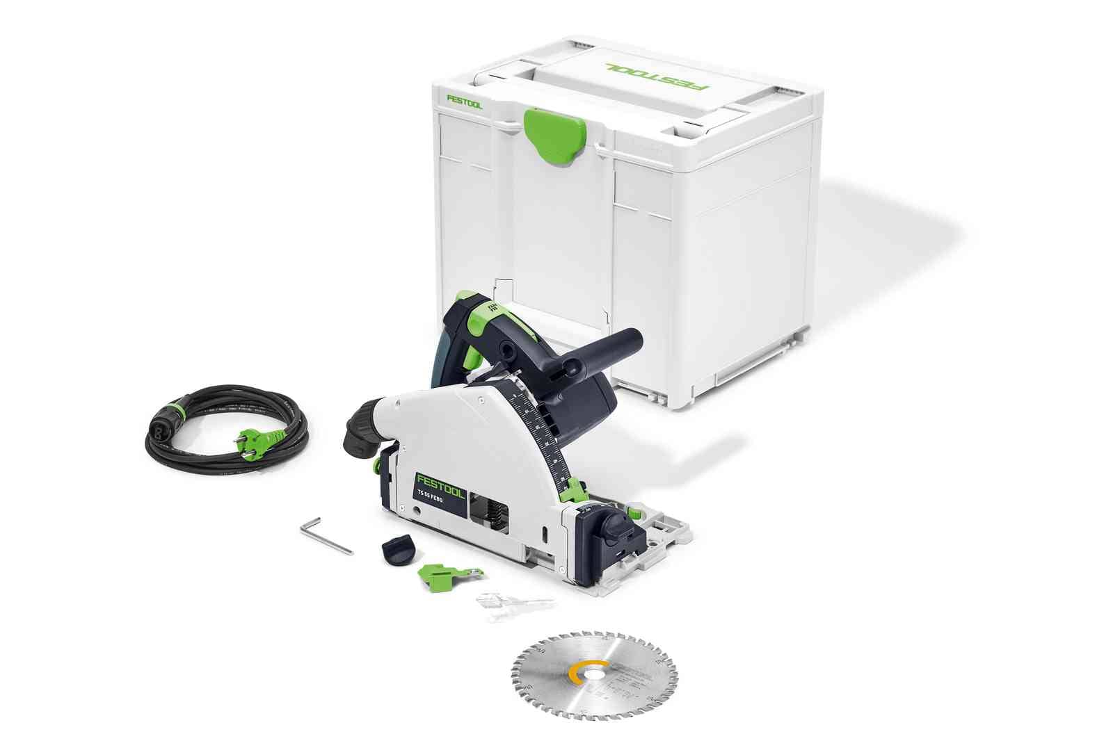 Festool Потъващ циркулярен трион TS 55 FEBQ-Plus