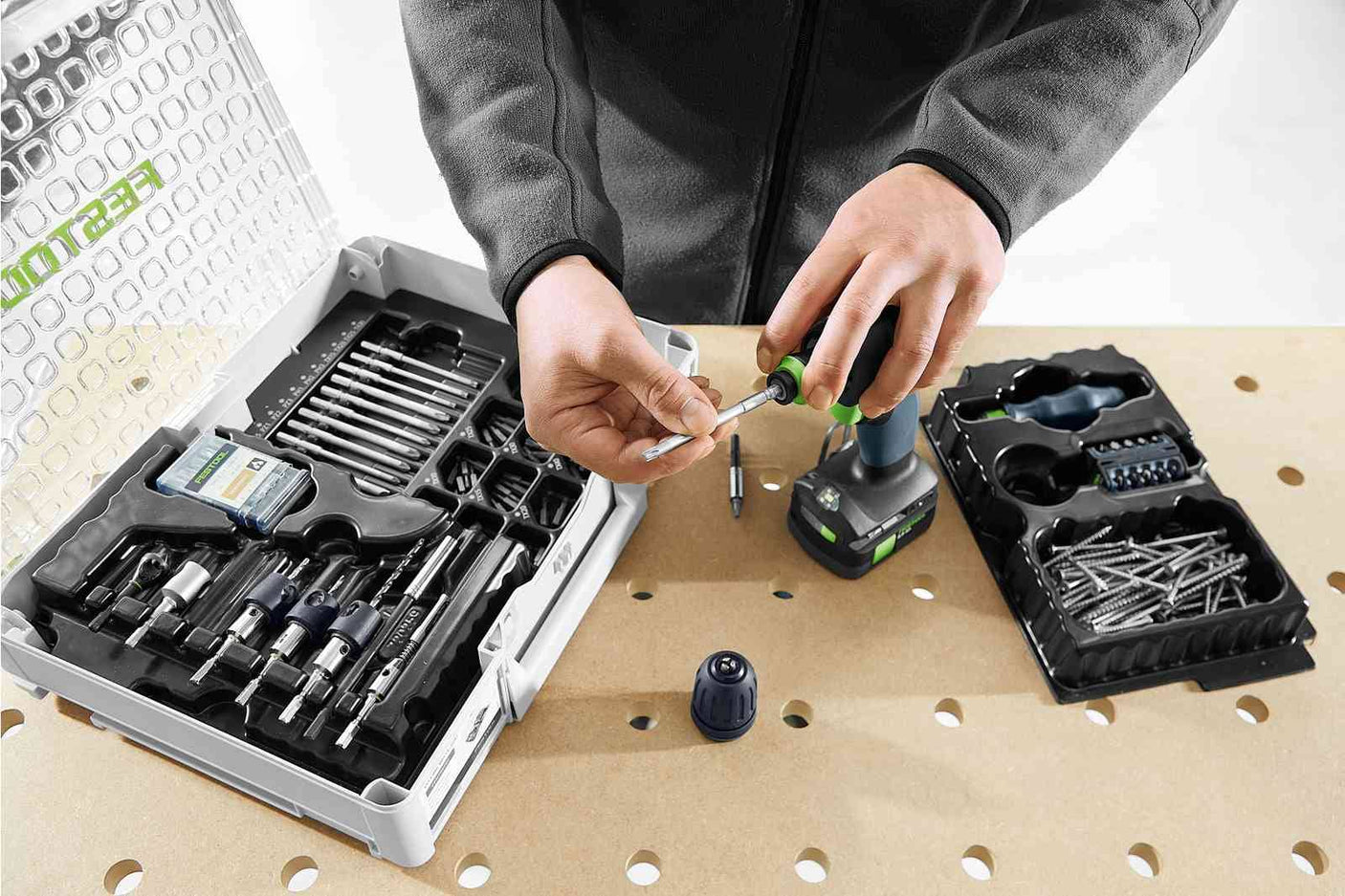 Festool Акумулаторен винтоверт TXS 12 2,5-Set