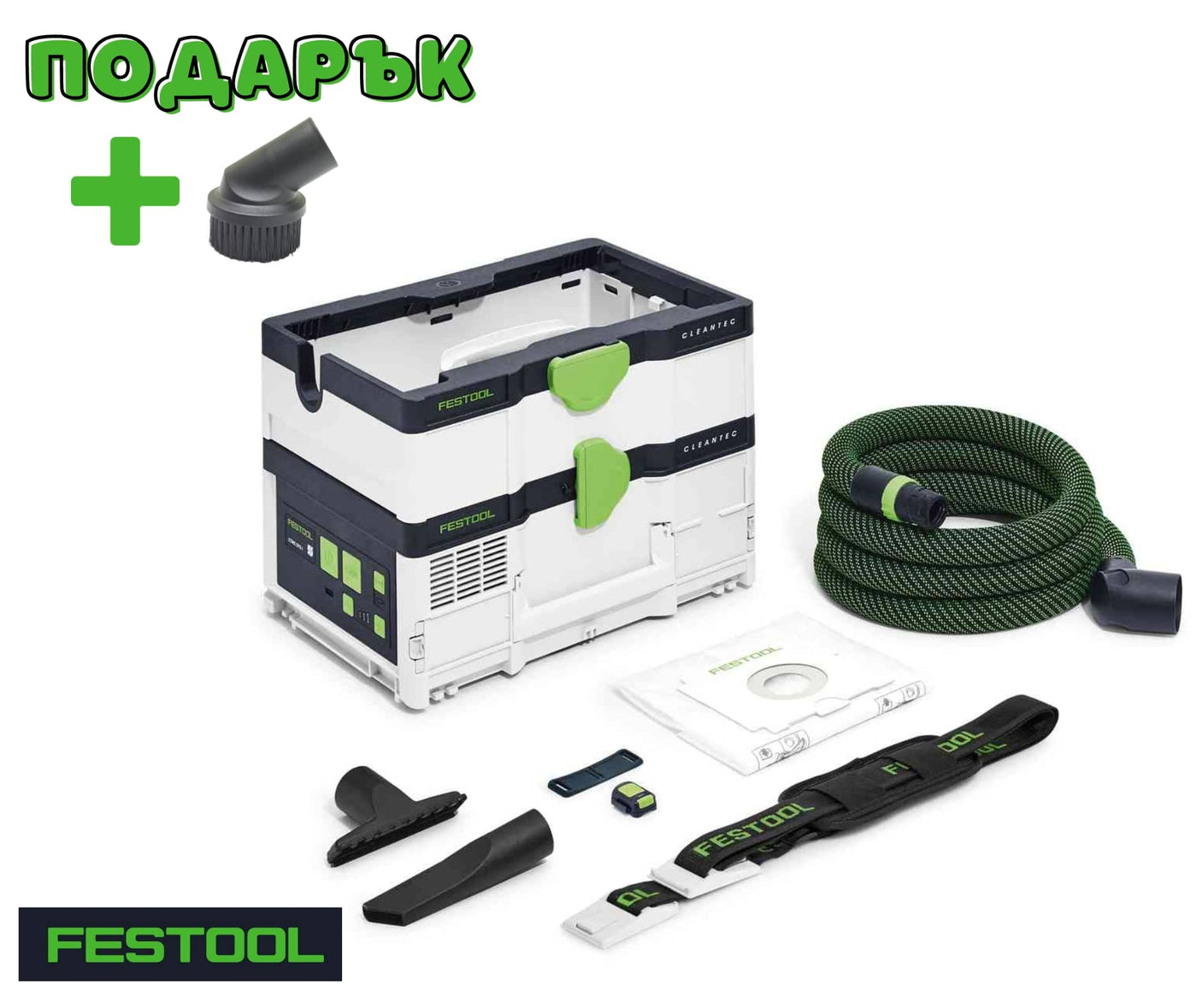 Festool Акумулаторна мобилна прахосмукачка CTMC SYS I-Basic CLEANTEC