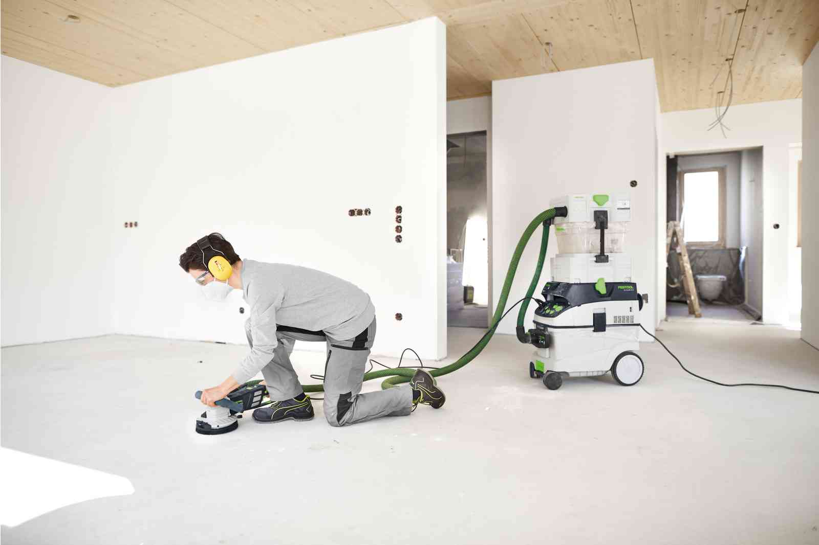 Festool Surface-restoration grinders RENOFIX RG 130 ECI-Set DIA HD