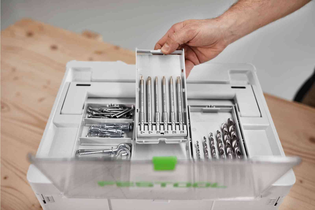 Festool Касета набор свредла BKS SYS3 D3-10 CE/W