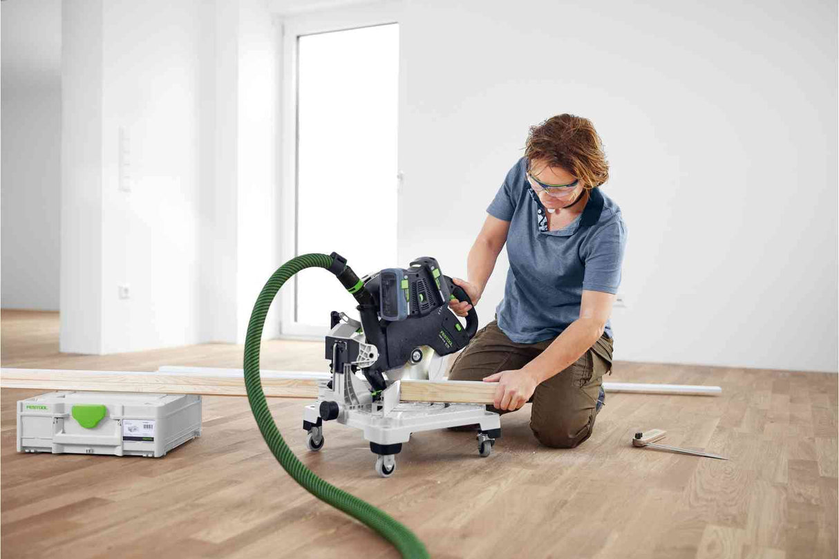 Festool Cordless compound mitre saw SYMMETRIC SYMC 70 4,0 EBI-Plus