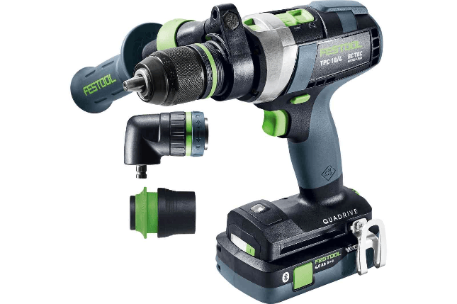 Festool Акумулаторен ударен винтовeрт QUADRIVE TPC 18/4 5,0/4,0 I-Set