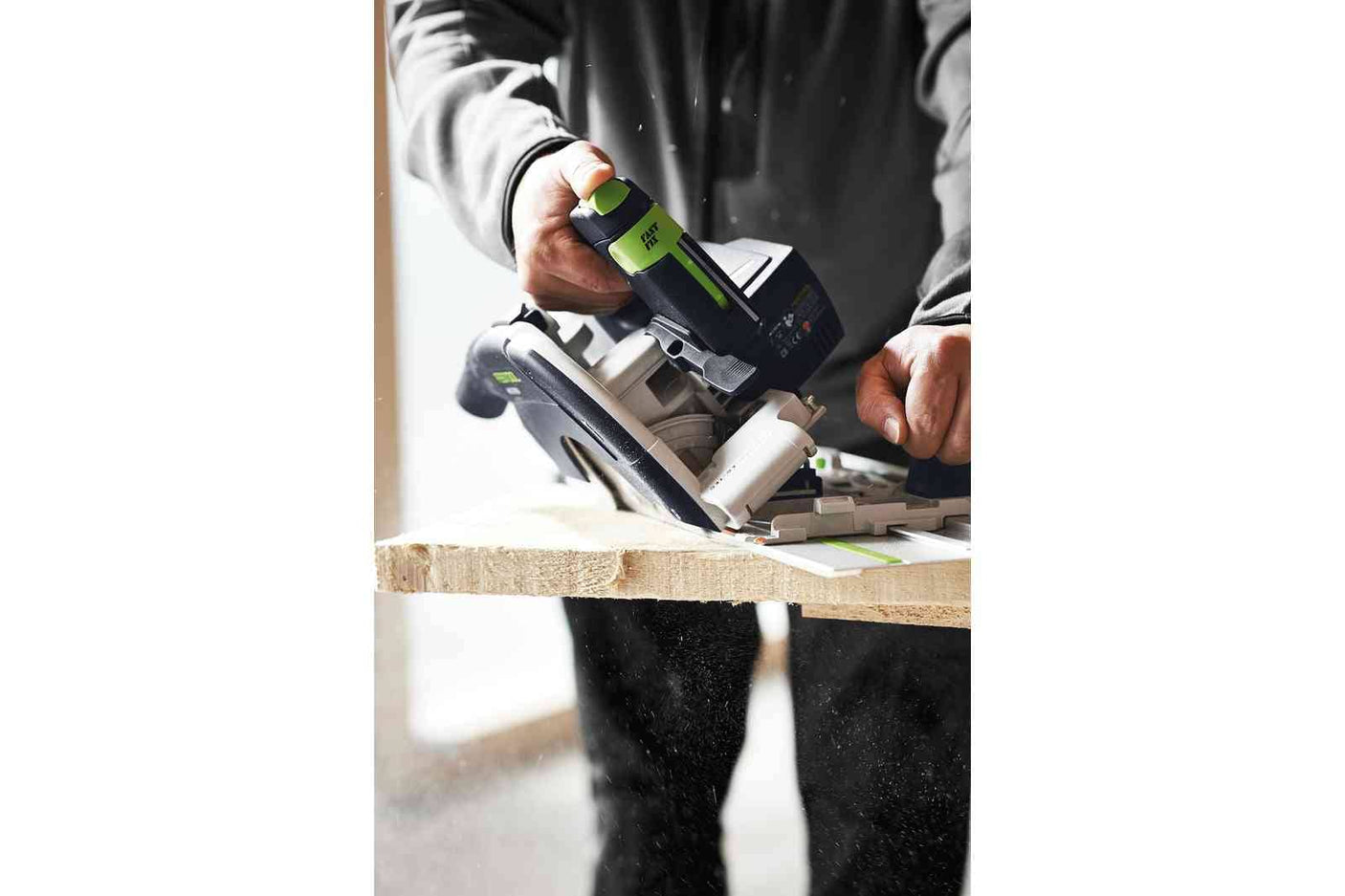 Festool Акумулаторен ръчен циркулярен трион HKC 55 5,0 EBI-Set-FSK 420