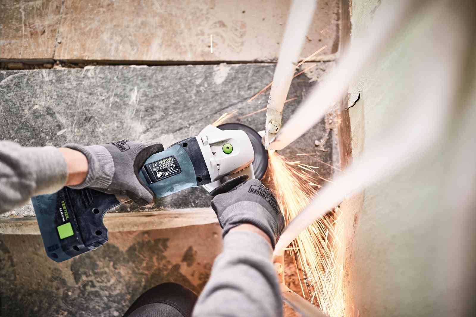 Festool Акумулаторен ъглошлайф AGC 18-125 5,0 EBI-Plus