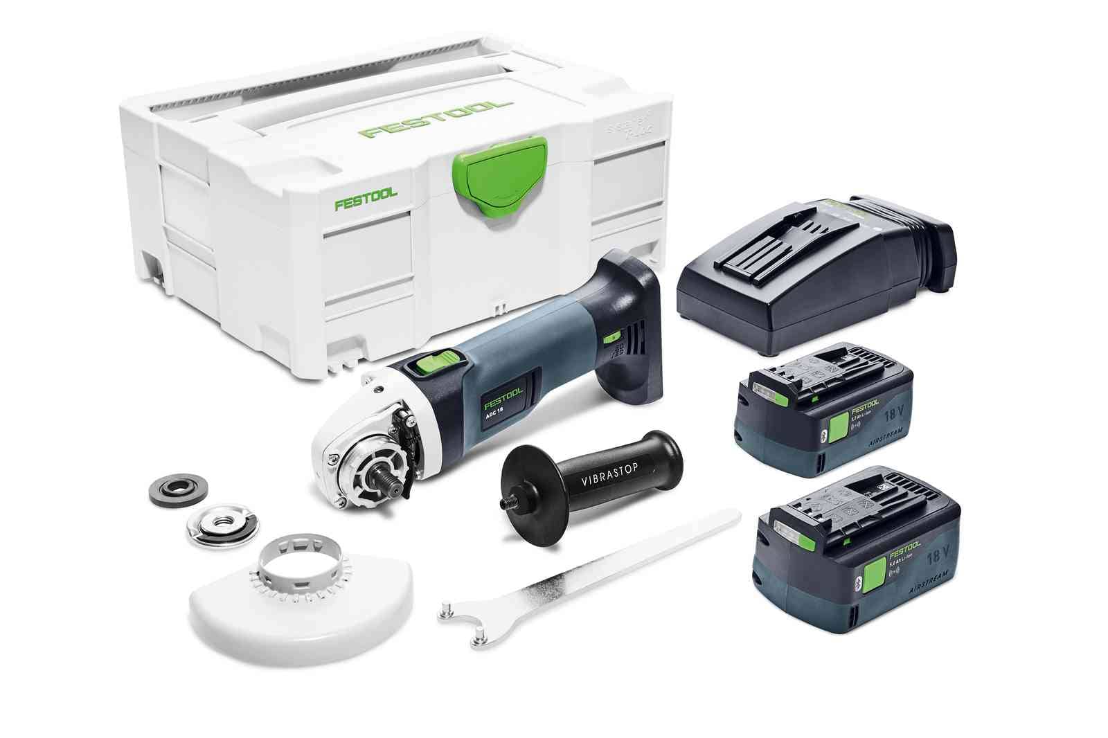 Festool Акумулаторен ъглошлайф AGC 18-125 5,0 EBI-Plus