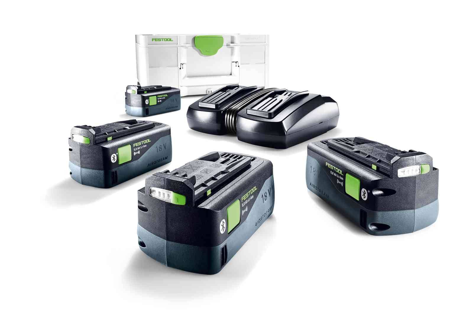 Festool Енергиен комплект SYS 18V 4x5,0/TCL 6 DUO