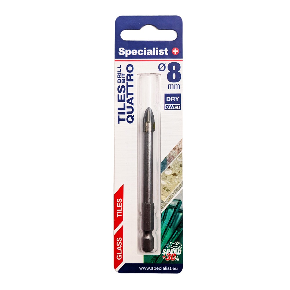 Specialist+ Бургия за стъкло 8 mm