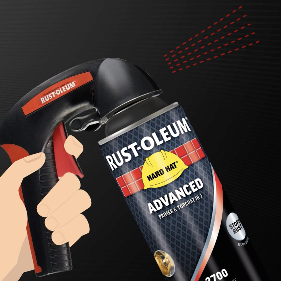 RUST OLEUM Комфортна спрей дръжка