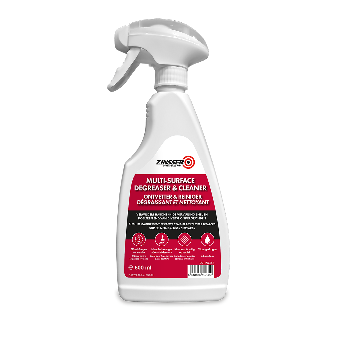 Zinsser Degreaser 500ml