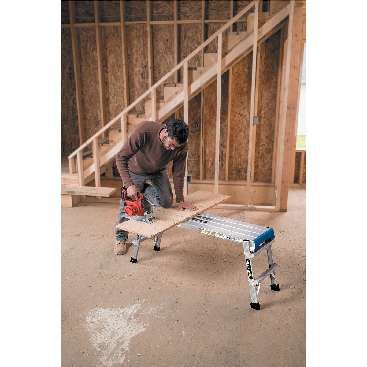 WERNER PRO Aluminum platform 0.30m x 1.15m