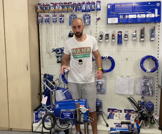 Курс за работа с машина за шпакловка и боя