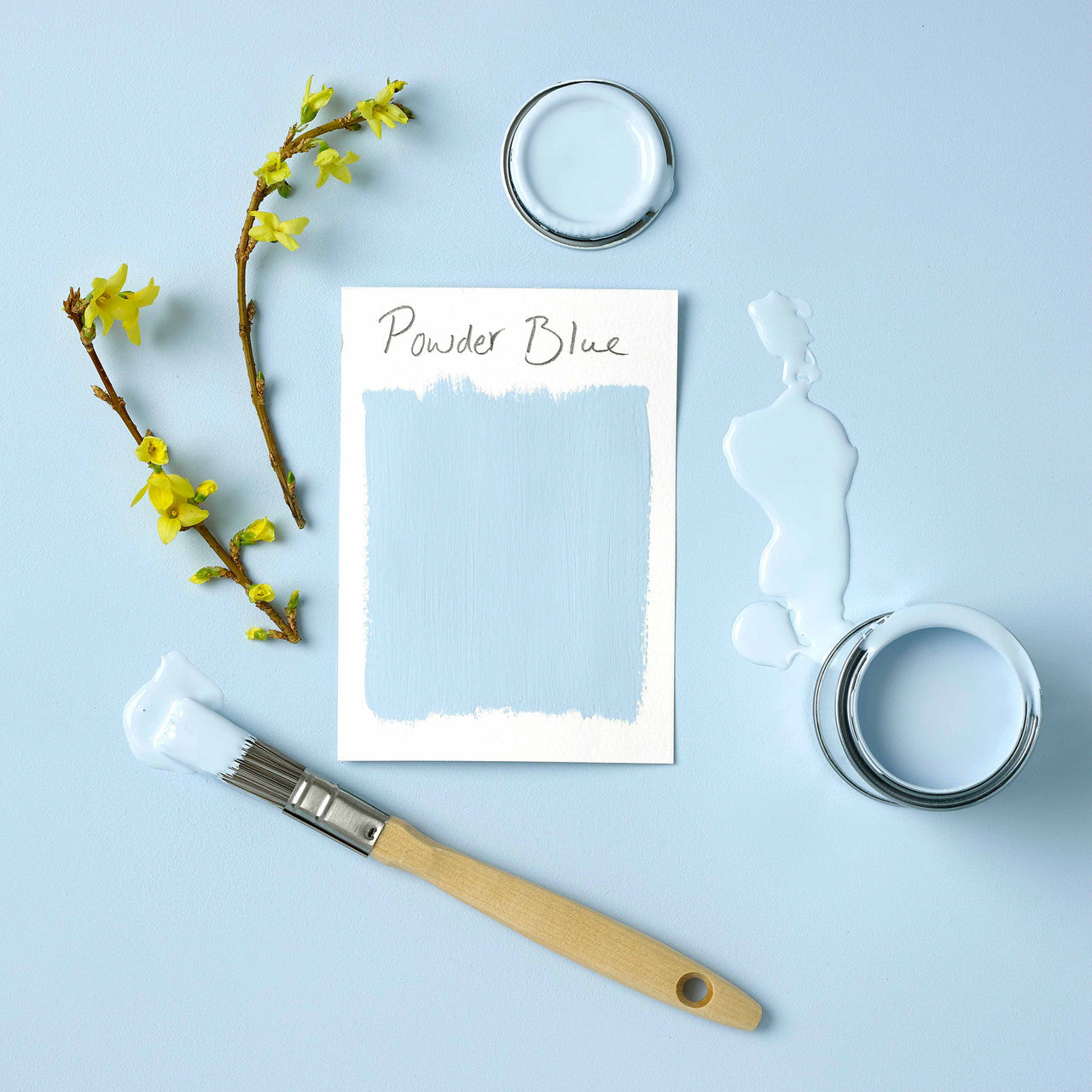 Rust Oleum Chalky Finish Боя за стена и тавани / Powder Blue 0.125ml