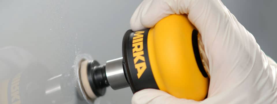 MIRKA ROS 150NV 32 mm 5.0 mm orbit, Пневматична ексцентрикова машина