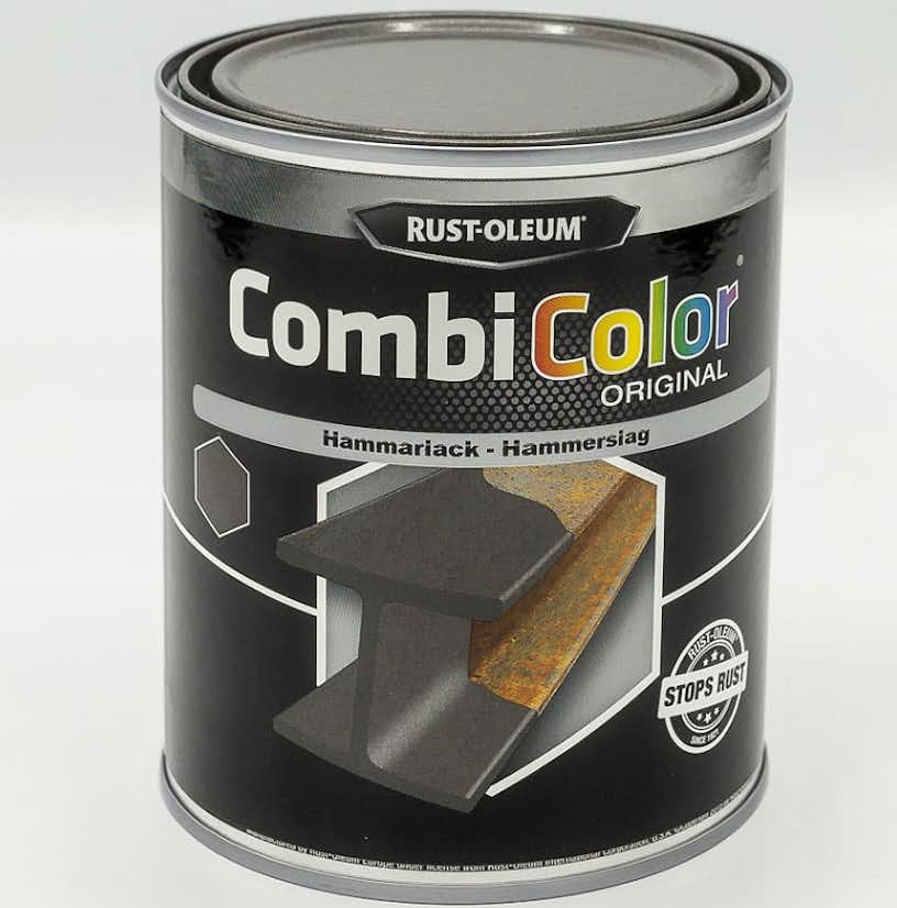 Rust-Oleum CombiColor® Original Защита за метали Hammertone/Dark Grey 750ml