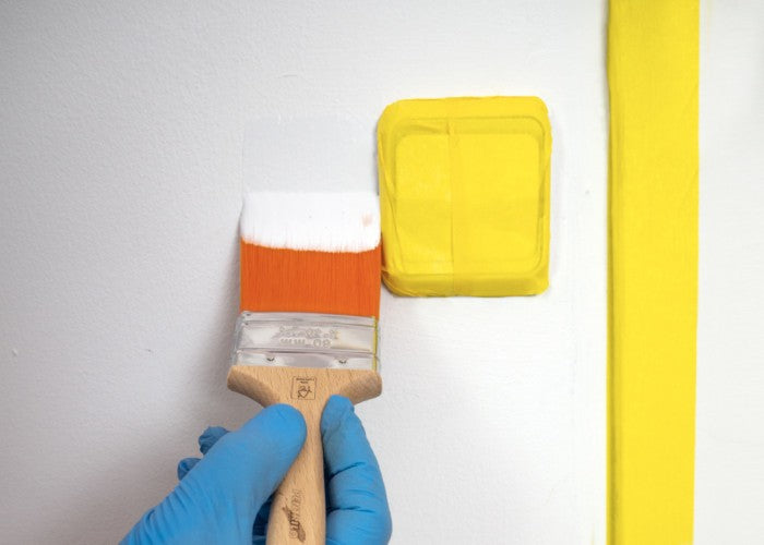 Pentrilo Четка с дървена дръжка VELOUREX 40мм