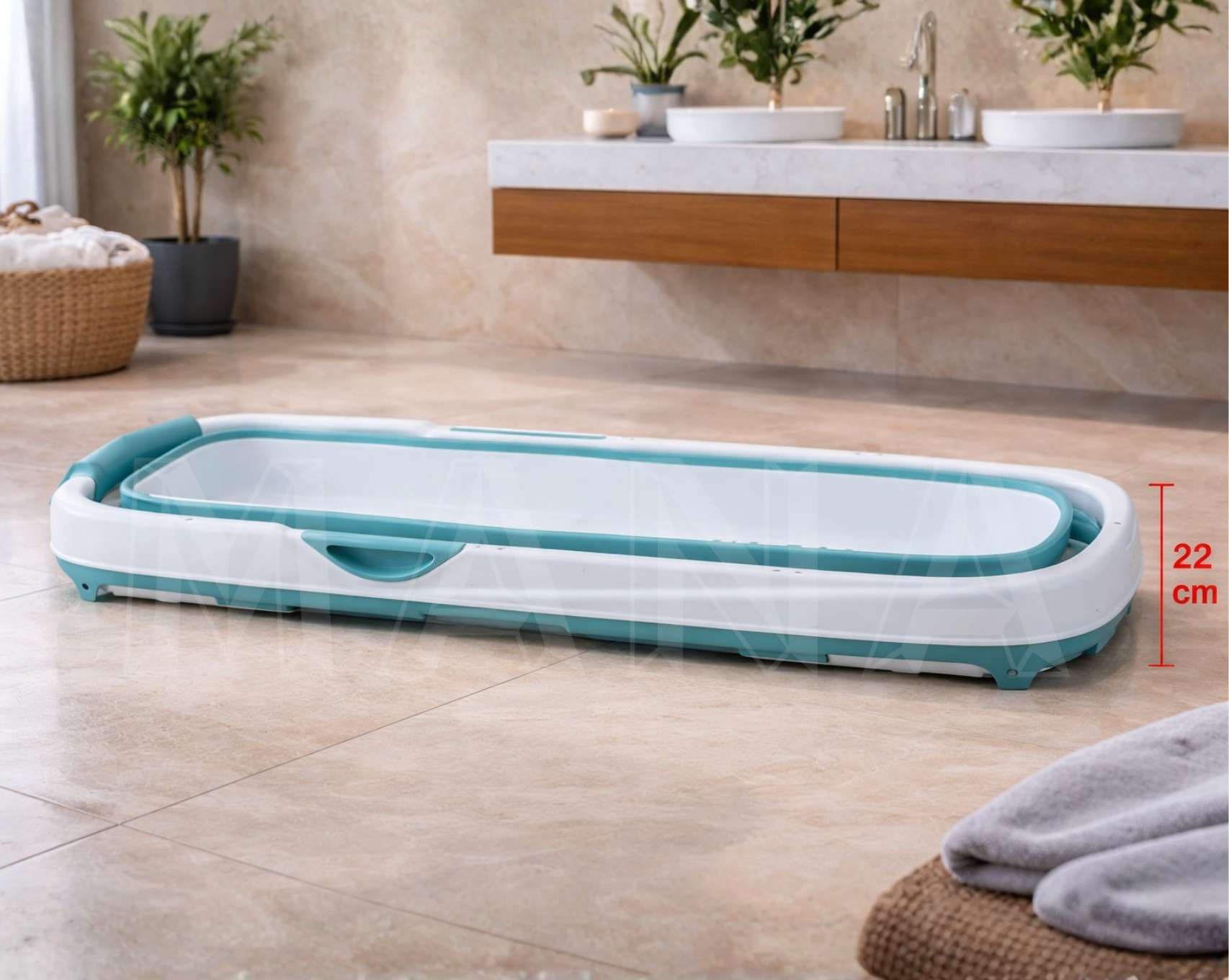 Премиум сгъваема вана за деца, възрастни, семейства/ 158см