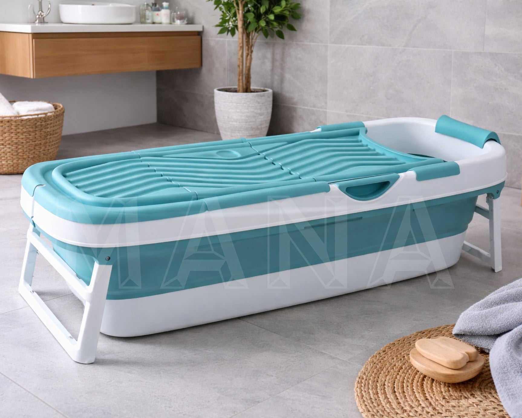 Премиум сгъваема вана за деца, възрастни, семейства/ 158см