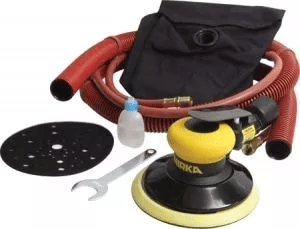 MIRKA ROS 625CV 150 mm 2.5 mm orbit, Пневматична ексцентрикова шлайфмашина