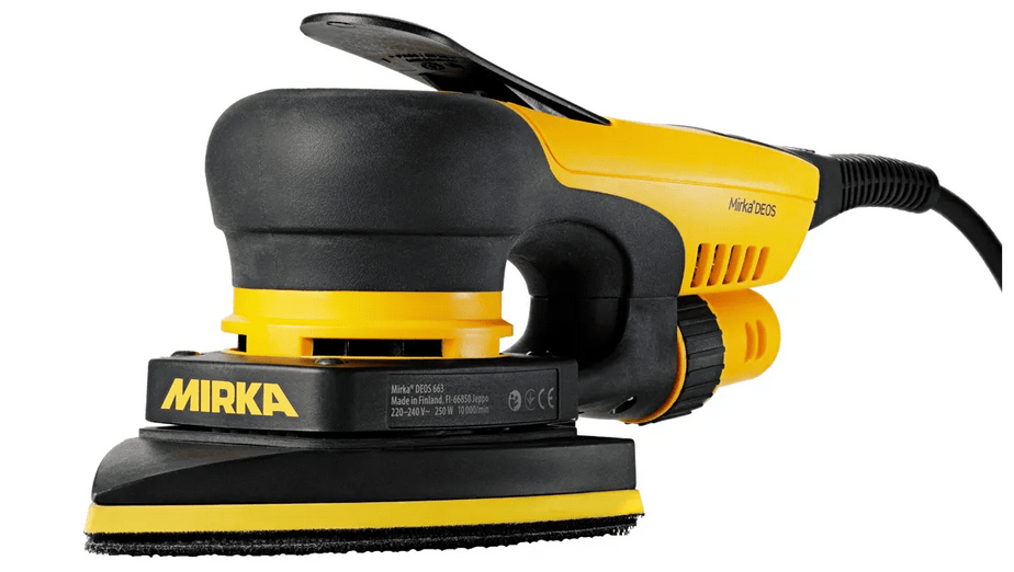 Mirka DEOS 663CV 100X152X152MM, 3.0 mm orbit, Ъглова шлайфмашина