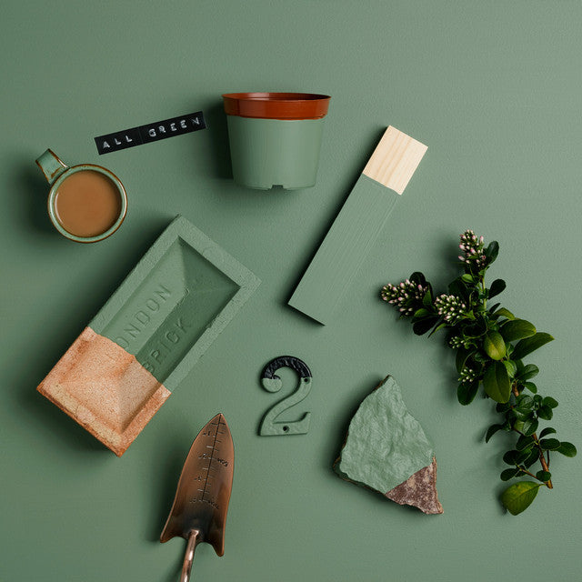 Rust Oleum Garden Paint Matt Finish/All Green 125ml