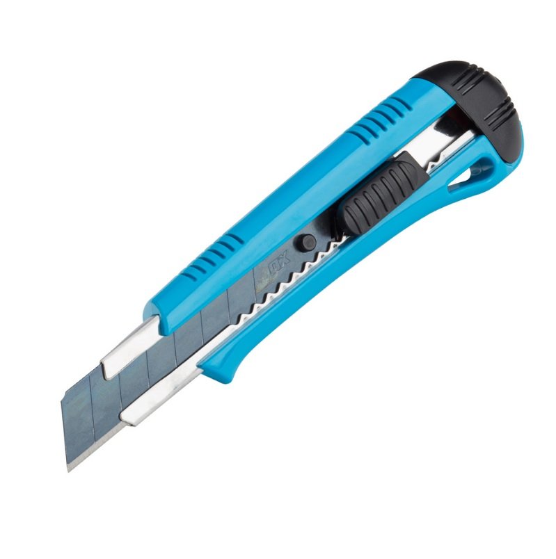 OX Tools нож 18mm — професионален строителен инструмент