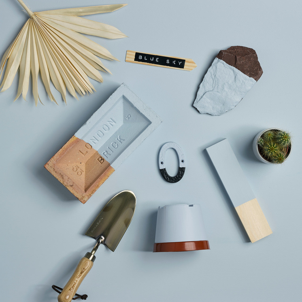 Rust Oleum Garden Paint Matt Finish/Blue Sky 125ml