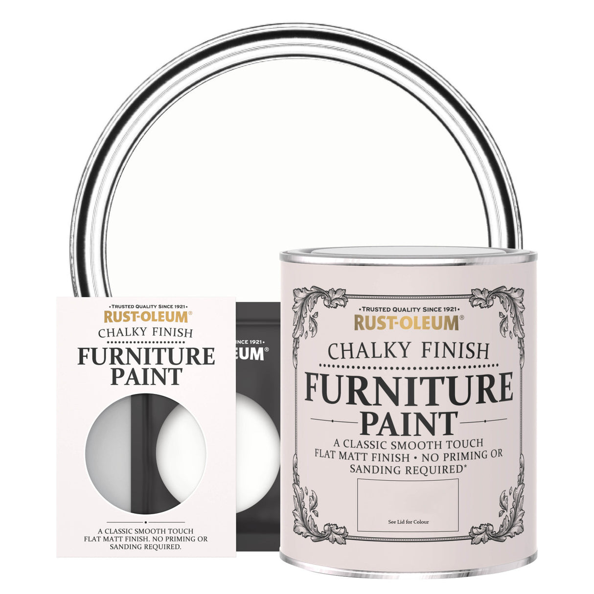 Rust-Oleum Chalk БЯЛ 125ml — боя