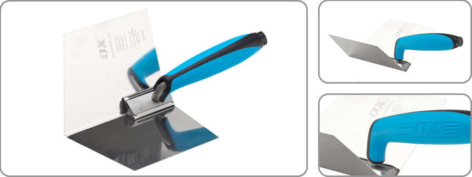 OX Tools Ъглова мистрия за вътрешни ъгли 102 x 127mm