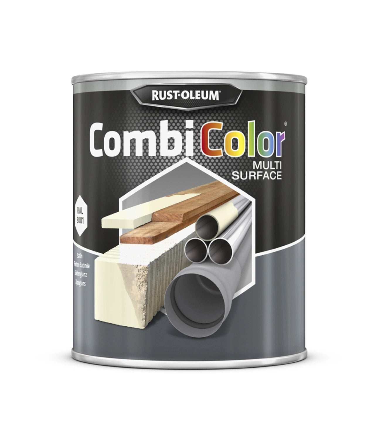 Rust-Oleum CombiColor® Multi-Surface Защита за универсални повърхности Мат White 750ml