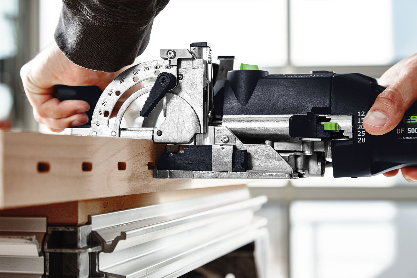Festool 100 години фреза за дибли DOMINO DF 500 Q-Plus 100Y Limited Edition