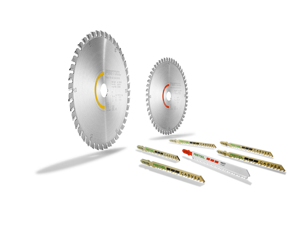 Festool Cutting Blades Set KSB-SORT/2 W/L 168x1.8