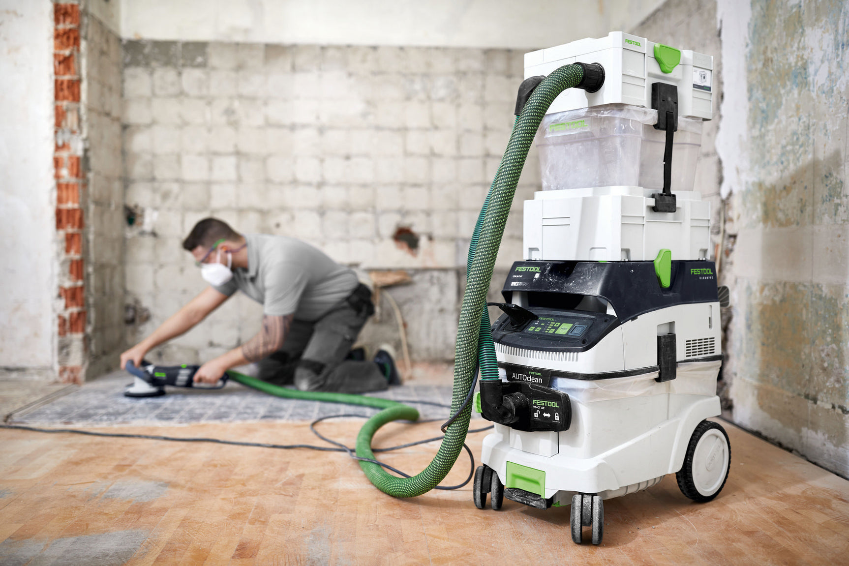 Festool Mобилна прахосмукачка CLEANTEC CTM 36 EI AC-RENOFIX
